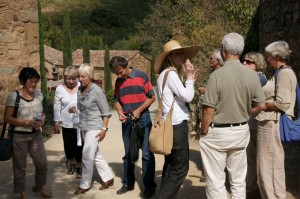 visite de l'abbaye de Fontfroide