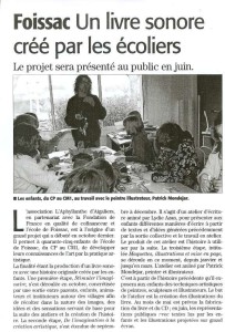 projet de livre sonore