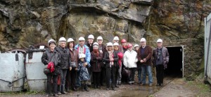 visite de la mine témoin d'Alès