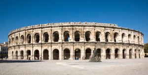 les arènes de Nîmes