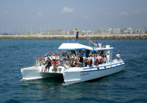 le catamaran Mikael II