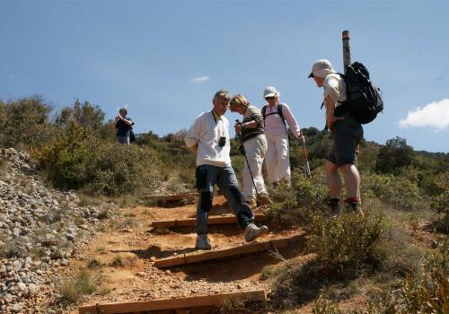 descente de Quéribus