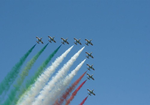 équipe acrobatique aériene d'Italie, meeting aérien de Salon de Provence 2013