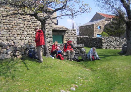 la pause au soleil du printemps