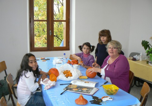 atelier de bricolage de Halloween 2011