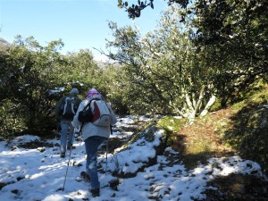 la montée au Mauripe