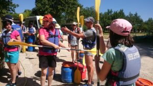 briefing du départ