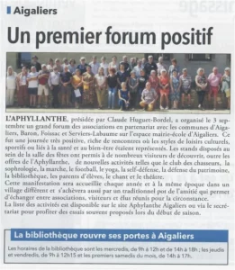 Le Républicain du 15/09/22