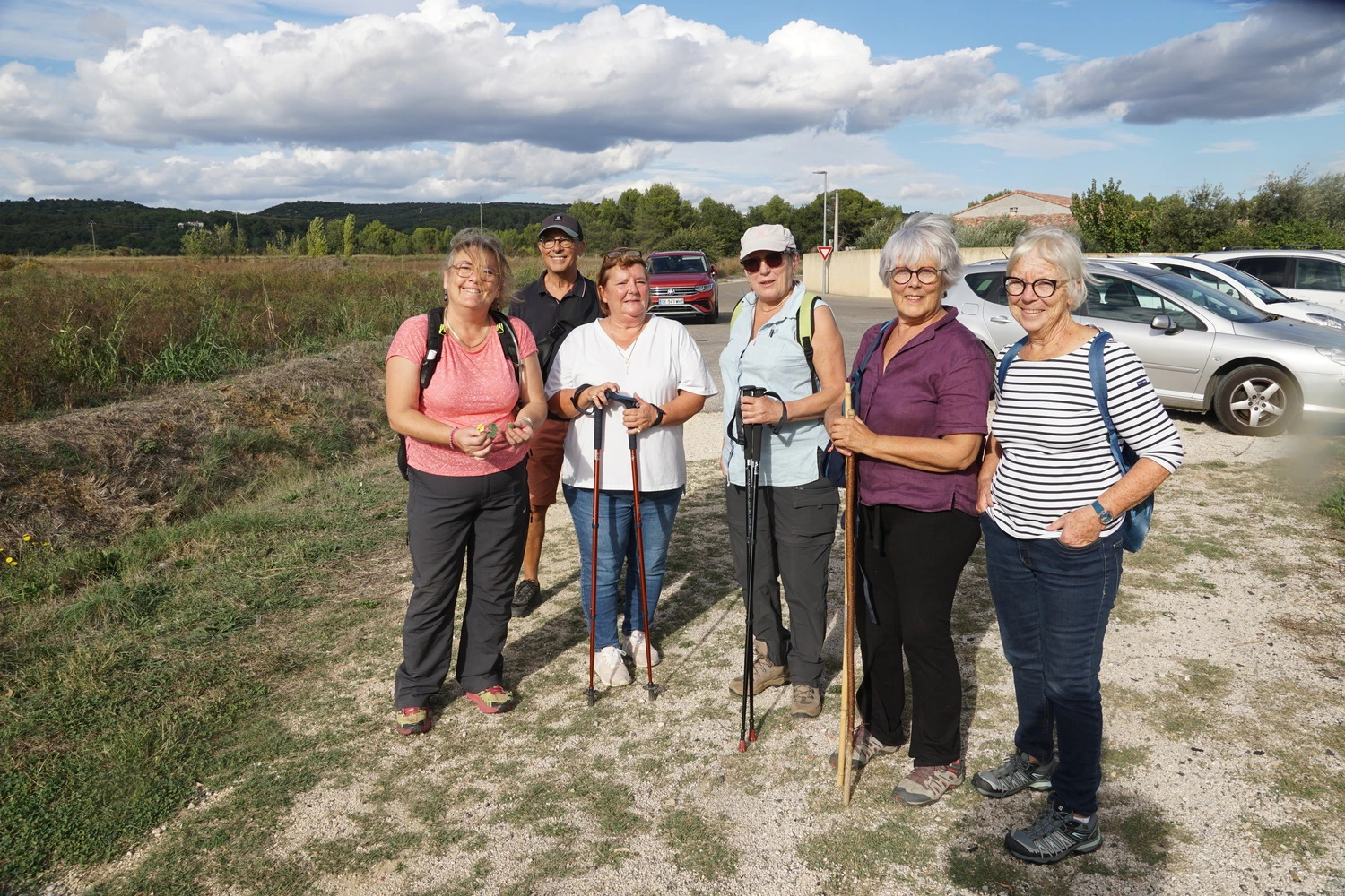 le groupe avec Stéphanie