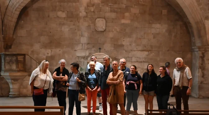 Retour sur la visite de l’abbatiale de Saint-Gilles