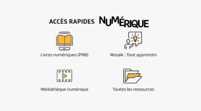 Une nouveauté pour les usagers de la bibliothèque d&rsquo;Aigaliers : la bibliothèque numérique