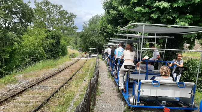 Sortie Vélorail avec le Cogard – 4 juillet