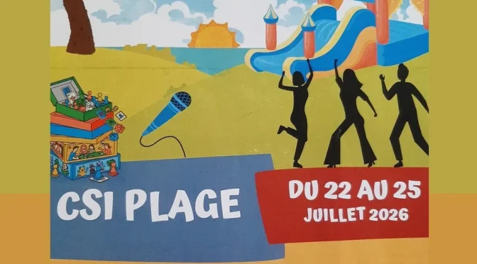 Le CSI de St. Quentin fait sa plage